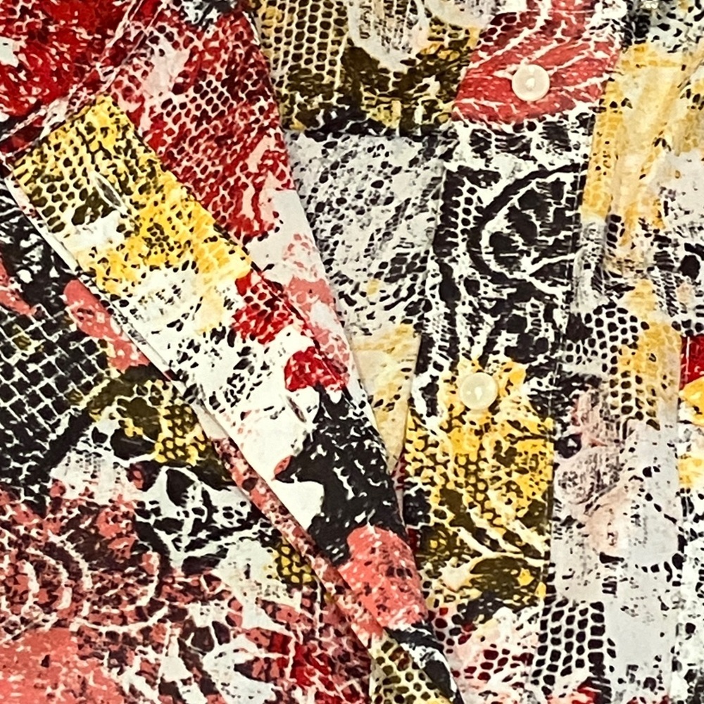 Liz Claiborne small wm’s Floral Blouse - Picture 10 of 14